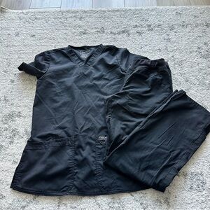 Cherokee XXS Black Scrub Set